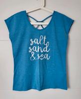 Edc Esprit Shirt Gr.XS Türkis "salt sand &  sea" Sommer Druck TOP Niedersachsen - Braunschweig Vorschau