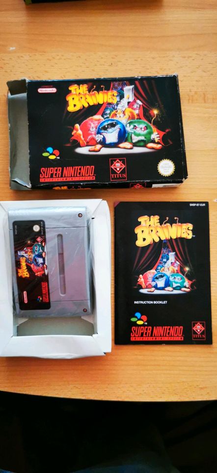 Snes super nintendo spiel THE BRAINIES in Dortmund