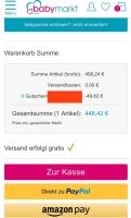 Babymarkt 12% / 10% oder 10€ bzw. 15€ Gutschein, z.B. Cybex Duisburg - Homberg/Ruhrort/Baerl Vorschau