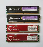 4GB DDR2-800, 2x G. Skill und 2x Corsair, PC2-6400 Hannover - Vahrenwald-List Vorschau