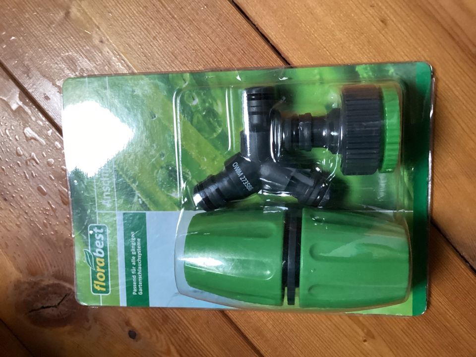 Gartenschlauch Anschlusset Adapter Neu in Erdesbach