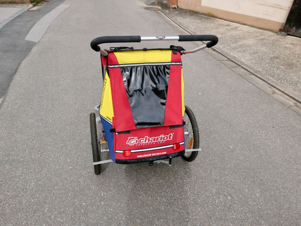 Fahrradanhänger chariot corsaire + Jogger Kit (super Zustand) in Kammerstein