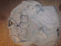 Jeanshemd Cowboystil/Indianer washout hellblau Langarm Gr.XL Nordrhein-Westfalen - Bad Driburg Vorschau