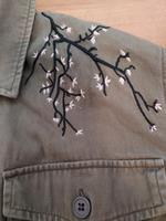 Only Jacke S 36 khaki Stickerei Canvas Bomberjacke Jeansjacke Baden-Württemberg - Neckargemünd Vorschau