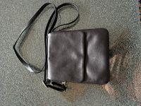 Kleine schwarze Ledertasche Hessen - Gernsheim  Vorschau