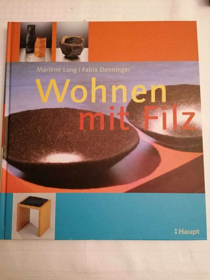 Wohnen mit Filz Filzen Buch Haupt Verlag in Gründau