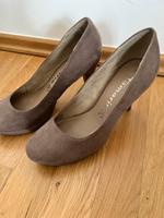 Tamaris Pumps wie neu 37 beige taupe Soft Sohle Hessen - Bad Vilbel Vorschau