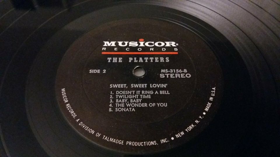 The Platters ‎Vinyl ‎Album ‎– Sweet, Sweet Lovin'  – US von 1968 in Köln