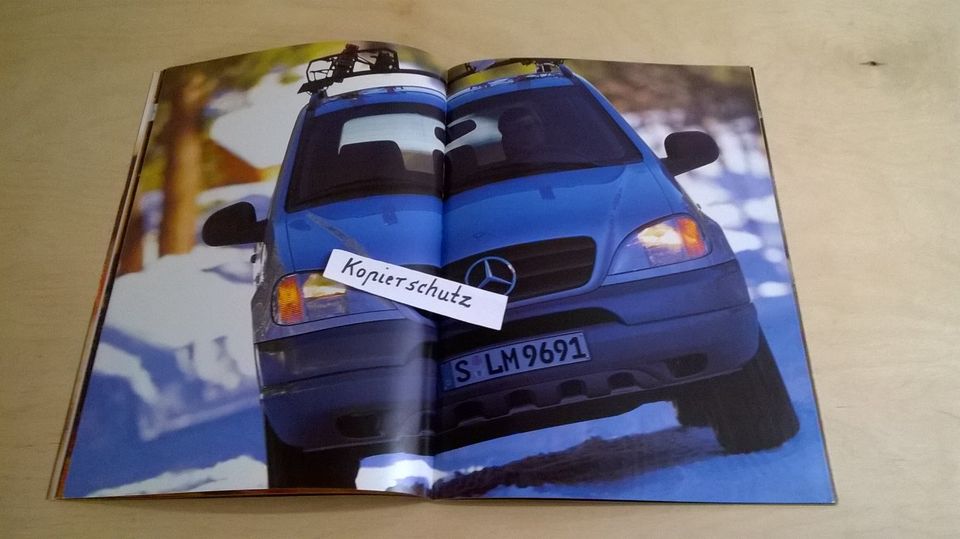Mercedes-Benz Prospekt " DIE M-KLASSE " aus dem Jahr 1997 / TOP in Thiersheim