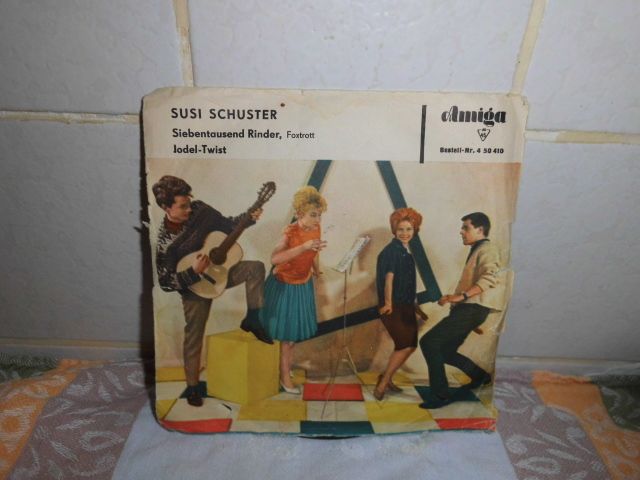 Single LP" Susi Schuster - Siebentausend Rinder/Jodel Twist" in Stavenhagen