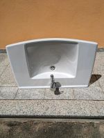 Waschbecken weiß mit Armatur ausziehbar Bayern - Maihingen Vorschau