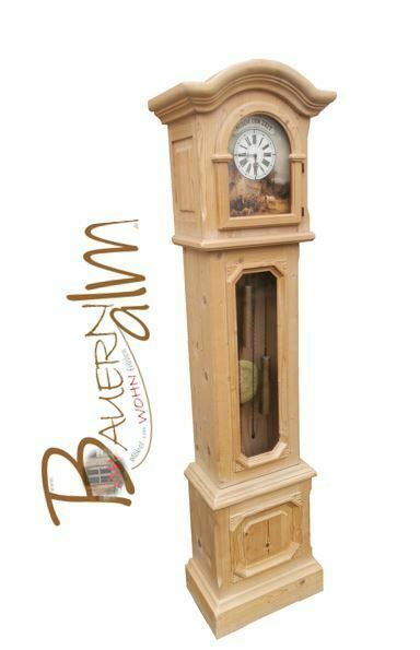 Voglauer Standuhr 1900 hell Wohnzimmer Uhr antik Holz 1299€* in Fulda