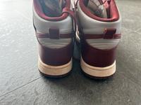 Nike Dunk dunkelrot grau Saarland - Lebach Vorschau