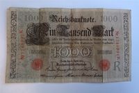 1000 Reichsmark Reichsbanknote 21. April 1910 Brandenburg - Bestensee Vorschau