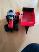 Bruder Traktor Massey Ferguson mit Anhänger und Kreiselegge Hessen - Körle Vorschau