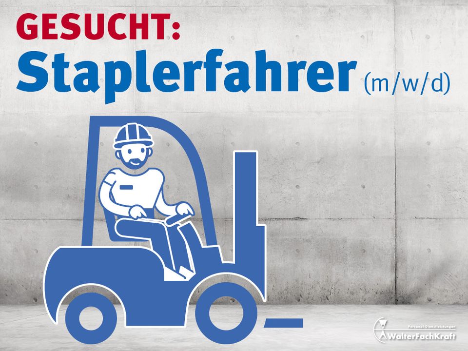 Gabelstaplerfahrer (m/w/d) - Der Held im Fahrersitz! in Schmalkalden