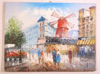 Ölgemälde "Moulin Rouge in Paris" von Caroline Burnett Baden-Württemberg - Waldshut-Tiengen Vorschau