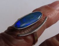 Ring Silber mit Opal 17 mm #1B51 Köln - Bayenthal Vorschau