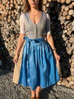 Neuwertiges Dirndl VAusschnitt zum Knöpfen Gr 34 Bayern - Holzkirchen Vorschau