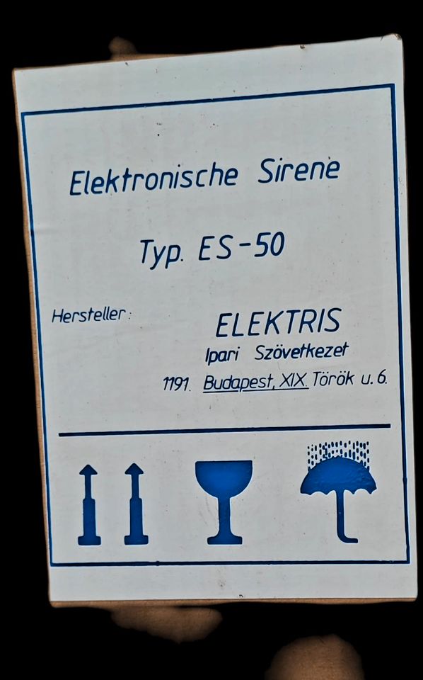 Elektronische Sirene ES-50 in Freital
