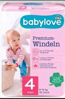 5 Pakete babylove Premium Windeln Größe 4 Maxi 8-14 KG Nordrhein-Westfalen - Langenfeld Vorschau