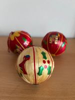 Drei Christbaumkugeln, ca. 7x6cm, neuwertiger Zustand Nordrhein-Westfalen - Warendorf Vorschau