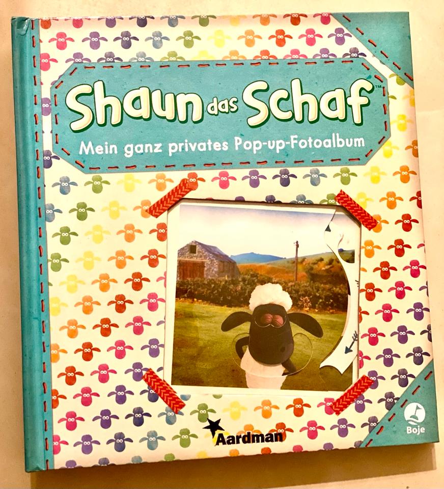 Shaun das Schaf, Buch Kinder, Mein ganz privates Pop-up-Fotoalbum in Düsseldorf