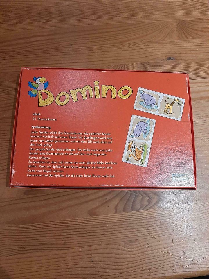 Spiel Domino 24 Karten in Müden