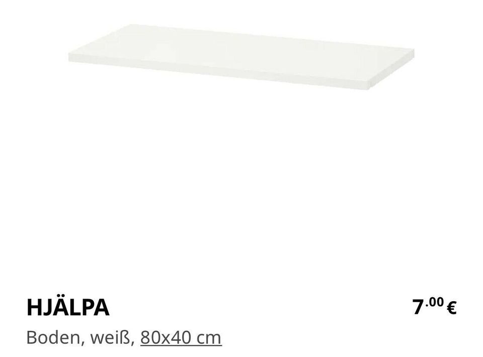 Ikea Hjälpa Boden 80x40cm NEU & OVP in Burghaslach