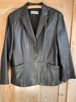 Lederjacke Blazer von Gerry Weber, dunkelbraun, Gr. 42, neuwertig Niedersachsen - Radbruch Vorschau