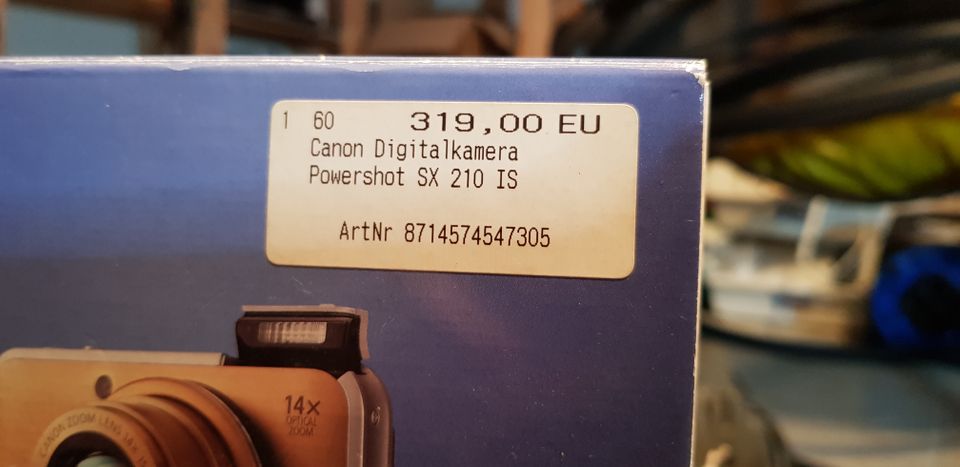 Digital-Kamera Canon PowerShot  14,1MP - fast neu aber defekt in Freising