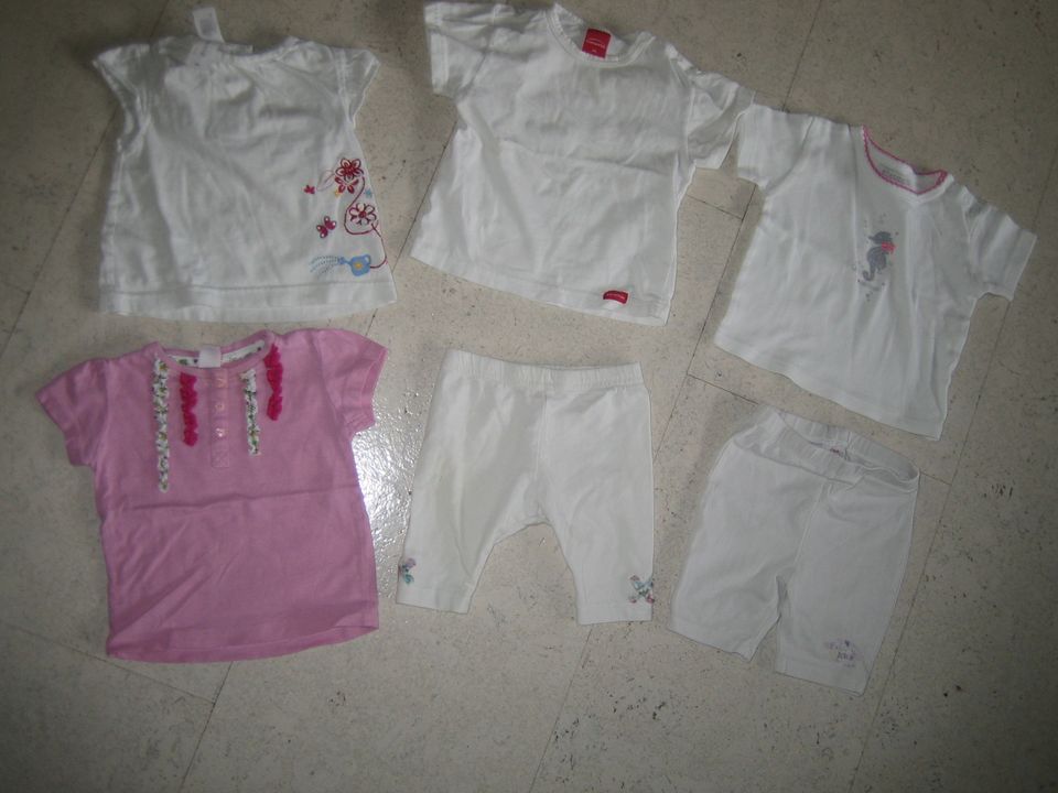 6 -teiliges Mädchen Paket für Größe 68 in weiß und rosa in Aachen