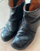 Stiefeletten Think Leder schwarz Größe 37 Hessen - Fuldabrück Vorschau