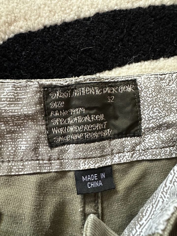 Stussy Stüssy Cargo Hose Khaki Size 32 in Bochum