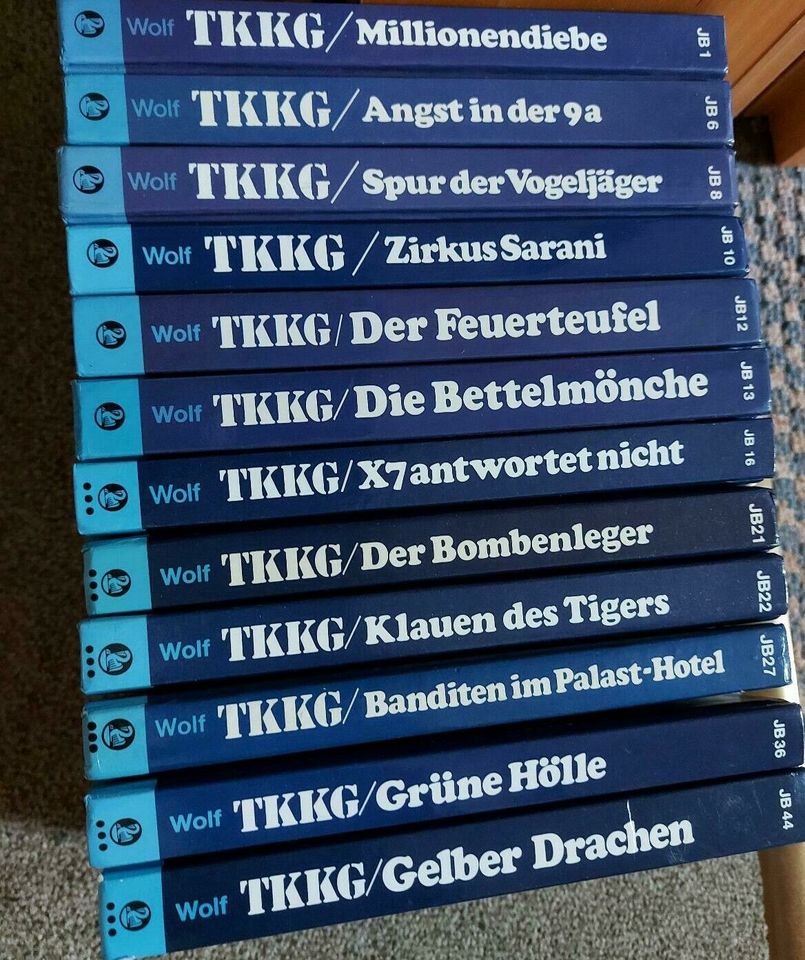TKKG Büchersammlung zu verkaufen in Werne