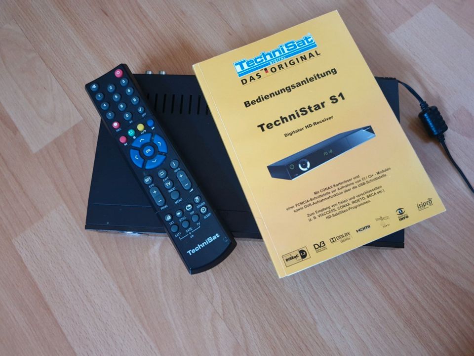 TechniSat TechniStar S1 HDTV-Digitaler Satelliten-Receiver mit FB in Altenholz