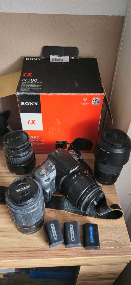 Sony a380 Spiegelreflexkamera in Halle