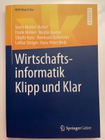 Wirtschaftsinformatik Klipp und Klar (Springer,Gabler) Lehrbuch Rheinland-Pfalz - Mainz Vorschau