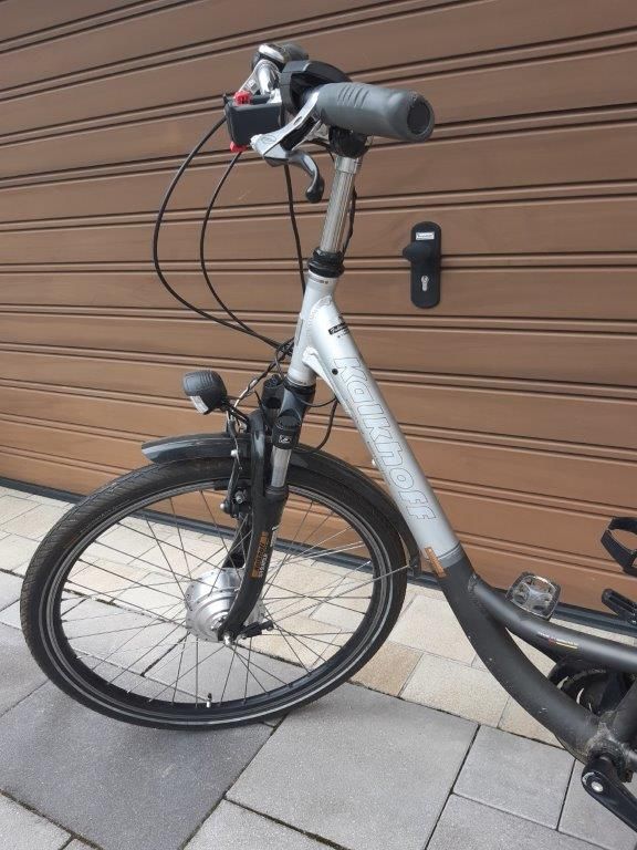 E-Bike,Kalkhoff Groove,gebraucht,funktionsfähig,2 Akkus, Zubehör in Grünberg