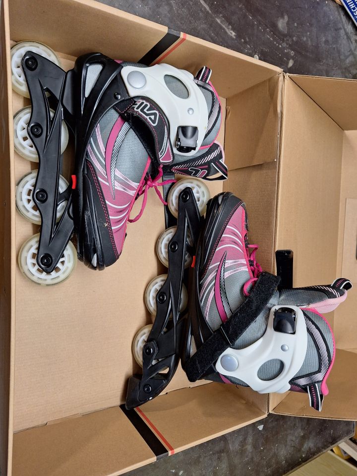 Fila Inline Skates Junior J one G Black/grey /pink in Mahlberg