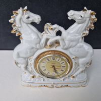 Kaminuhr "Pferde" aus Porzellan | Landex Royal Craft Nordrhein-Westfalen - Mettmann Vorschau