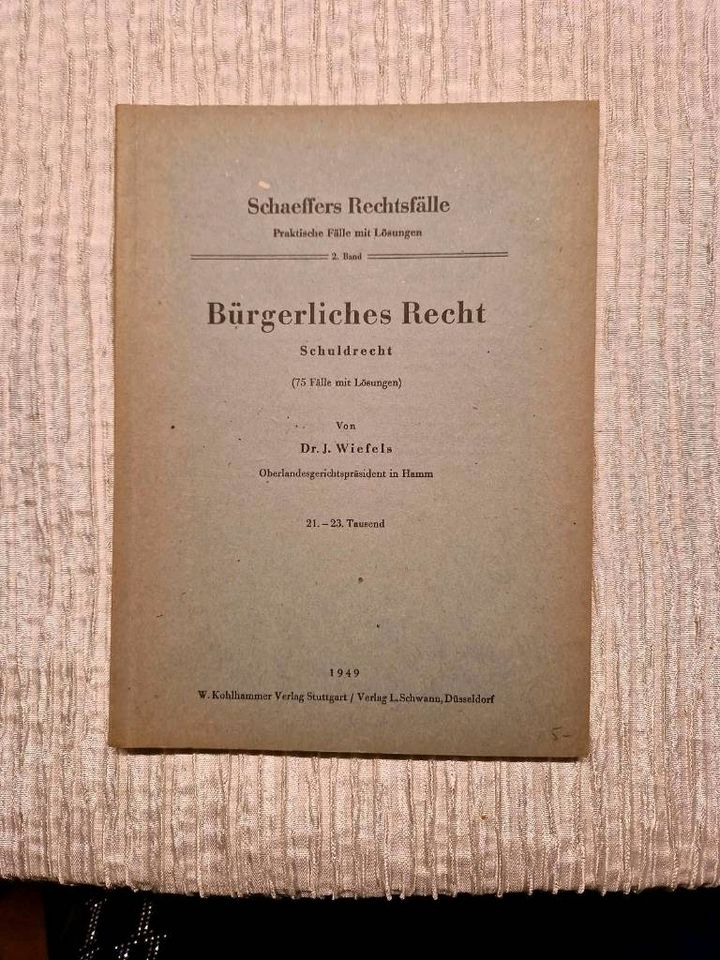 Schaeffers Grundriß des Rechts und der Wirtschaft Bücher in Augsburg