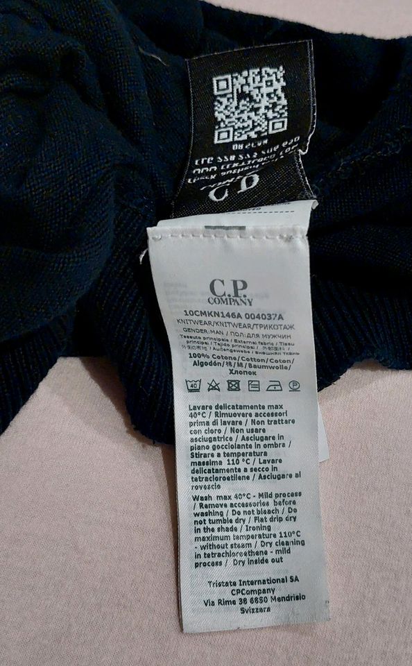 C.P. Company Pullover 50 M Strick schwarz Stone Island in Magdeburg