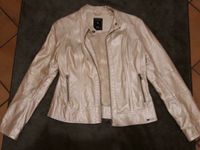 Kunst-Lederjacke Guess gold-metallic Gr. 40 Baden-Württemberg - Bad Buchau Vorschau