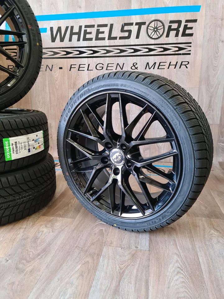 20 Zoll Alufelgen mit Sommerreifen für VW Golf 6 7 8 Passat T-Roc Eos Tiguan Arteon Touran Sharan Scirocco GTI GTD TDI Jetta Phaeton Skoda Kodiaq Karoq Superb Octavia Felgen Kompletrräder Sommerräder in Lengede