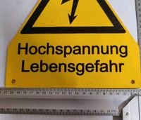 4  Hochspannung Lebensgefahr Schilder Nordrhein-Westfalen - Langenfeld Vorschau
