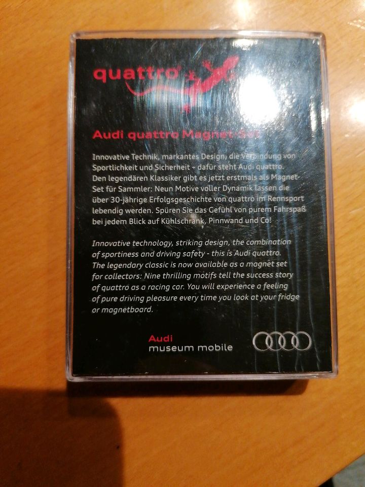 Audi Quattro Magnet Set Neu in Neckarsulm