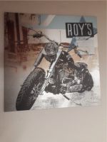 Bild, Roy's Motel mit Harley, metallic. groß Niedersachsen - Scheeßel Vorschau