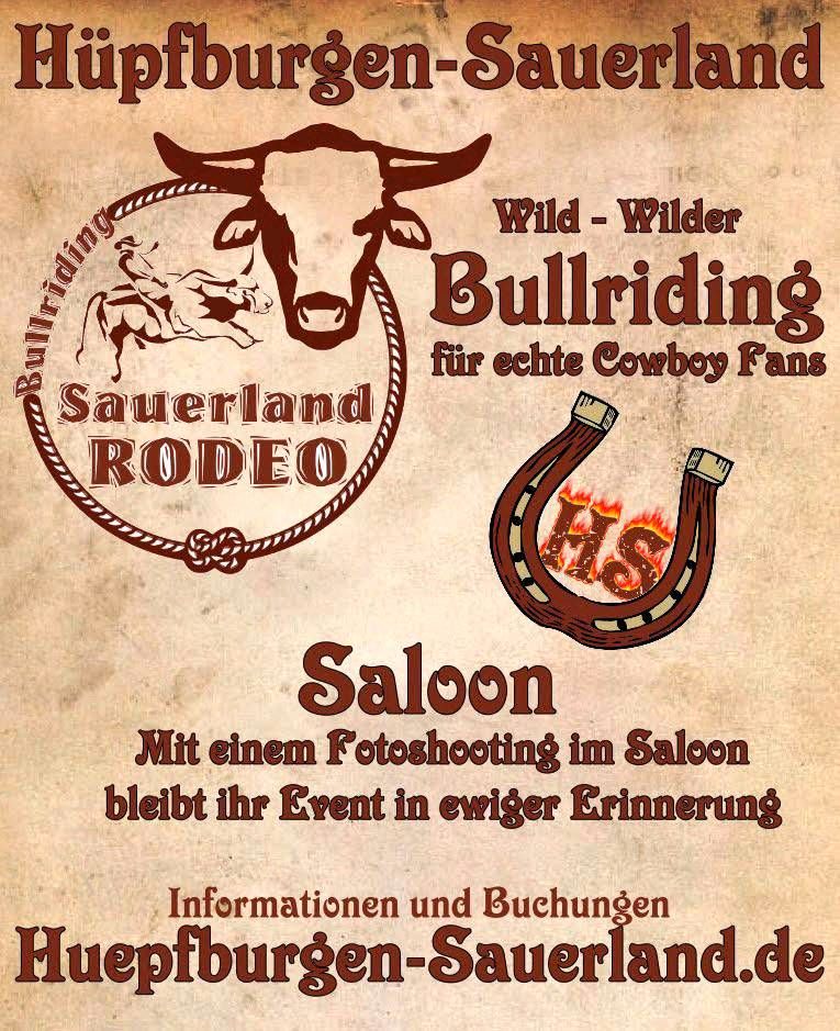 Bullriding / Rodeo in Finnentrop