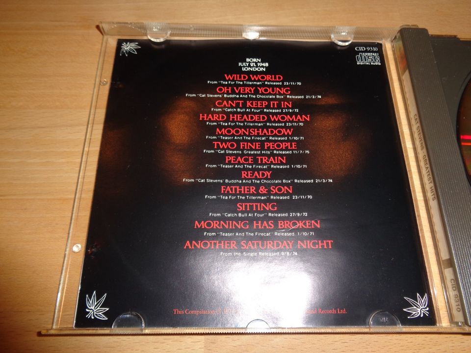 Cat Stevens - Greatest Hits, CD, Rock, Pop, CD Album in Hemdingen